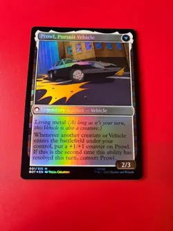 1x FOIL PROWL, STOIC STRATEGIST - Transformers - MTG - Magic the Gathering - Image 2