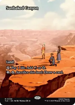 Sunbaked Canyon (Borderless) [Avatar: The Last Airbender: Eternal-Legal] Near M - Image 1