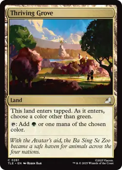 Thriving Grove [Avatar: The Last Airbender: Eternal-Legal] Foil Near Mint - Image 1