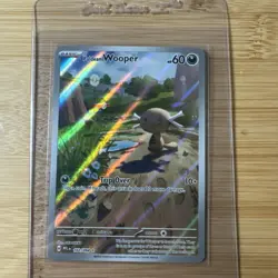 Paldean Wooper Illustration Rare 102/094 Pokemon Phantasmal Flames - Image 1