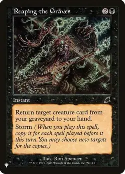 Reaping the Graves - Near Mint MTG The List - Image 1