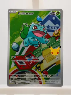 Bulbasaur 037 Holo Promo ME: Mega Evolution Promo Pokemon Near Mint - Image 1