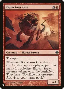 Rapacious One - Near Mint MTG The List - Image 1