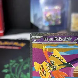 Tapu Koko ex 247/182 SV04 Paradox Rift Hyper Rare Holo Full Art English - Image 2