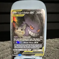 The Pokemon Company Gengar & Mimikyu GX 165/181 SM Team Up Full Art Holo - Image 2