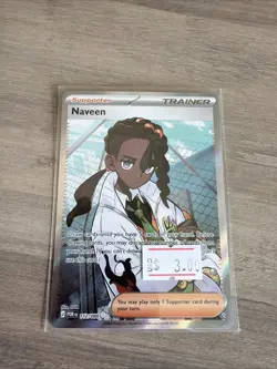 Naveen 112/088 Ultra Rare Perfect Order Pokemon Near Mint - Image 1