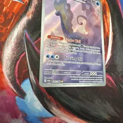 Pokemon Aurorus 092/088 Illustration Rare Holo Perfect Order NM w/ ETB Sleeve - Image 5