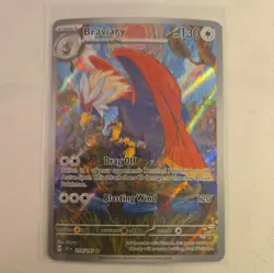 Braviary 214/191 Illustration Rare Surging Sparks Pokemon Holo Near Mint - Image 1