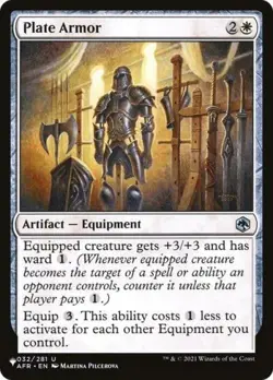 Plate Armor - Near Mint MTG The List - Image 1