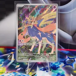 Zacian 100/094 Phantasmal Flames Illustration Rare Pokemon TCG - Image 1
