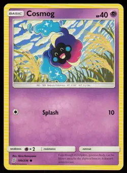 Cosmog 100/236 Common Unified Minds Pokemon Near Mint - Image 1
