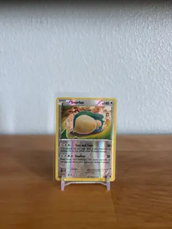 Pokemon TCG Snorlax 77/124 LP Reverse Holo Rare XY Fates Collide Sleeping Giant - Image 1