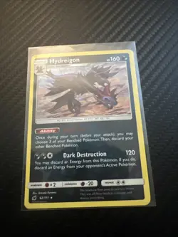 Hydreigon (Cracked Ice Holo) 62/111 Holo Holo Rare Deck Exclusives Pokemon LP - Image 1