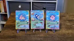 FAN ART Pokemon Bubble Snorlax Slowpoke Clefairy - Image 1