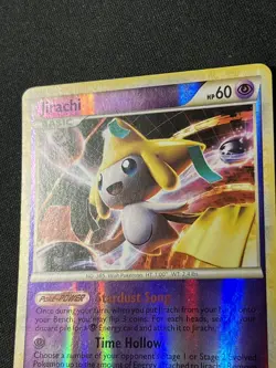 Reverse Holo Jirachi 1/95 HGSS Unleashed Pokemon 2010 MP - Image 2