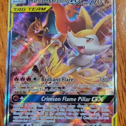 The Pokemon Company Charizard & Braixen GX SM230 Holo Promo TAG TEAM English 270 - Image 1