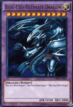 Yugioh! LP Blue-Eyes Ultimate Dragon - LDK2-ENK40 - Ultra Rare - Unlimited Editi - Image 1