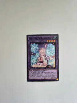 Yugioh: Blazing Dominion - Weaver of Fairy Tails (Super Rare) - BLZD-EN033 - Image 1