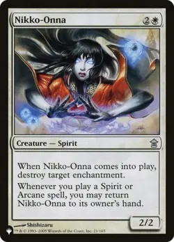 Nikko-Onna - Near Mint MTG The List - Image 1