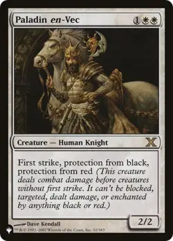 Paladin en-Vec - Near Mint MTG The List - Image 1