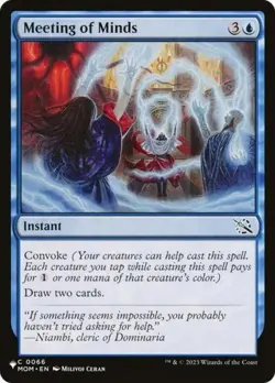 Meeting of Minds - Near Mint MTG The List - Image 1