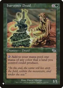 Harvester Druid - Near Mint MTG The List - Image 1