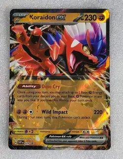 Koraidon ex SVP 029 NM/M Scarlet & Violet Black Star Promo Pokemon TCG - Image 1