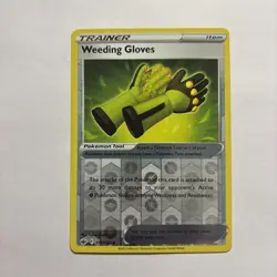 Reverse Holo Weeding Gloves 155/198 Chilling Reign Uncommon Pokemon TCG - Image 1