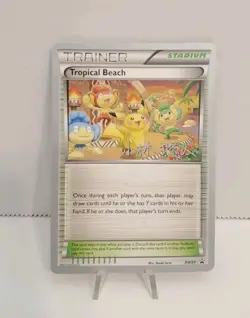 2012 Pokemon, Black & White Promos, #BW50 Tropical Beach 2014 World Championship - Image 1