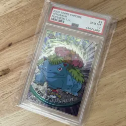 2000 Topps Chrome Pokemon Series 1 #03 Venusaur PSA 10 - Image 4