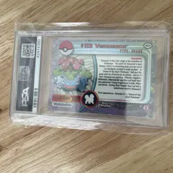 2000 Topps Chrome Pokemon Series 1 #03 Venusaur PSA 10 - Image 5