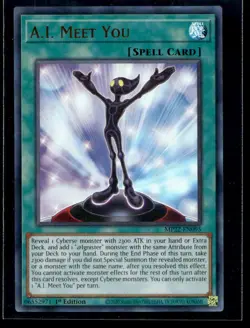 A.I. Meet You 2022 Tin of the Pharaoh's Gods MP22-EN095 MP YuGiOh TCG | Buy 10 G - Image 1