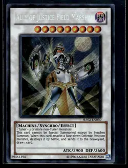 Ally of Justice Field Marshal Hidden Arsenal 2 HA02-EN030 MP YuGiOh TCG | Buy 10 - Image 1