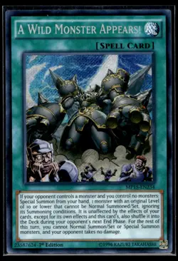 A Wild Monster Appears! 2015 Mega-Tins Mega Pack MP15-EN234 MP YuGiOh TCG | Buy - Image 1
