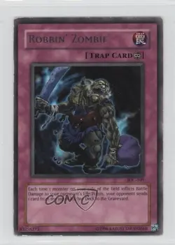 Robbin' Zombie Unlimited YuGiOh Invasion of Chaos #IOC-109 2004 READ - Image 1