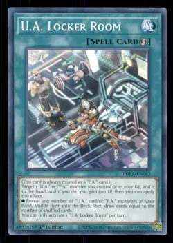 Yugioh U.A. Locker Room #PHRA-EN062 Phantom Rage LP - Image 1