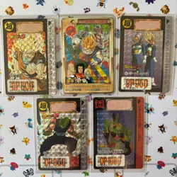 Dragon Ball Z Carddass Card Part 12 Prism Vintage Lot TCG CCG - Image 1