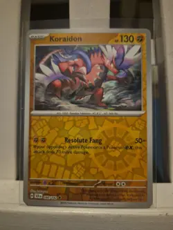 Koraidon - 090/142 - Reverse Holo - Uncommon - Stellar Crown - Pokemon Card - NM - Image 1
