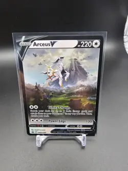 Arceus V SWSH204 SWSH: Sword & Shield Promo Cards Holo NEAR MINT - Image 1