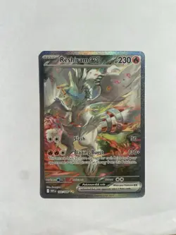 Pokemon TCG Reshiram EX White Flare Near Mint Card 166/086 Sir - Image 1