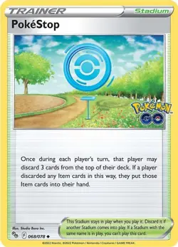 Pokemon TCG: Pokestop 068/078 | Uncommon | Pokemon Go - Image 1