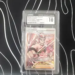 Wizards Single Strike Style Mustard TG Holo CGC 10 TG28/TG30 English - Image 1