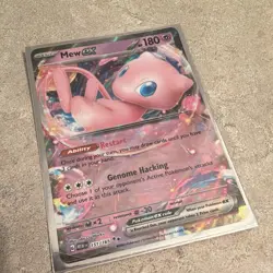The Pokemon Company Pokemon TCG Mew ex 151/165 SV 151 Full Art Holo DR Eng - Image 1