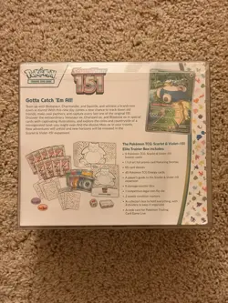 Pokemon Scarlet & Violet 151 Elite Trainer Box ETB Sealed w Plastic Display Case - Image 3