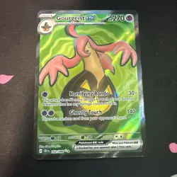 Gourgeist Ex 102/086 Ultra Rare Chaos Rising Pokemon Pack Fresh - Image 1