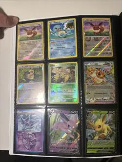 Huge Pokemon Binder Collection Lot 160 Cards Vintage / Modern / Rare / Nm-Dmg - Image 2