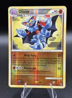 Pokemon TCG Gliscor Undaunted Reverse Holo 4/90 - Image 1