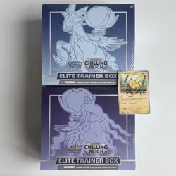 "JUNESVE" $50 OFF - Pokemon TCG Chilling Reign Elite Trainer Box ETB ART SET - Image 1