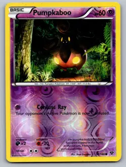 Pumpkaboo 56/146 Common XY Pokemon Reverse Holo Lightly Played - Image 1