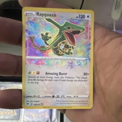 Pokemon Rayquaza 138/185 Vivid Voltage Amazing Rare Holo English 120 HP - Image 1